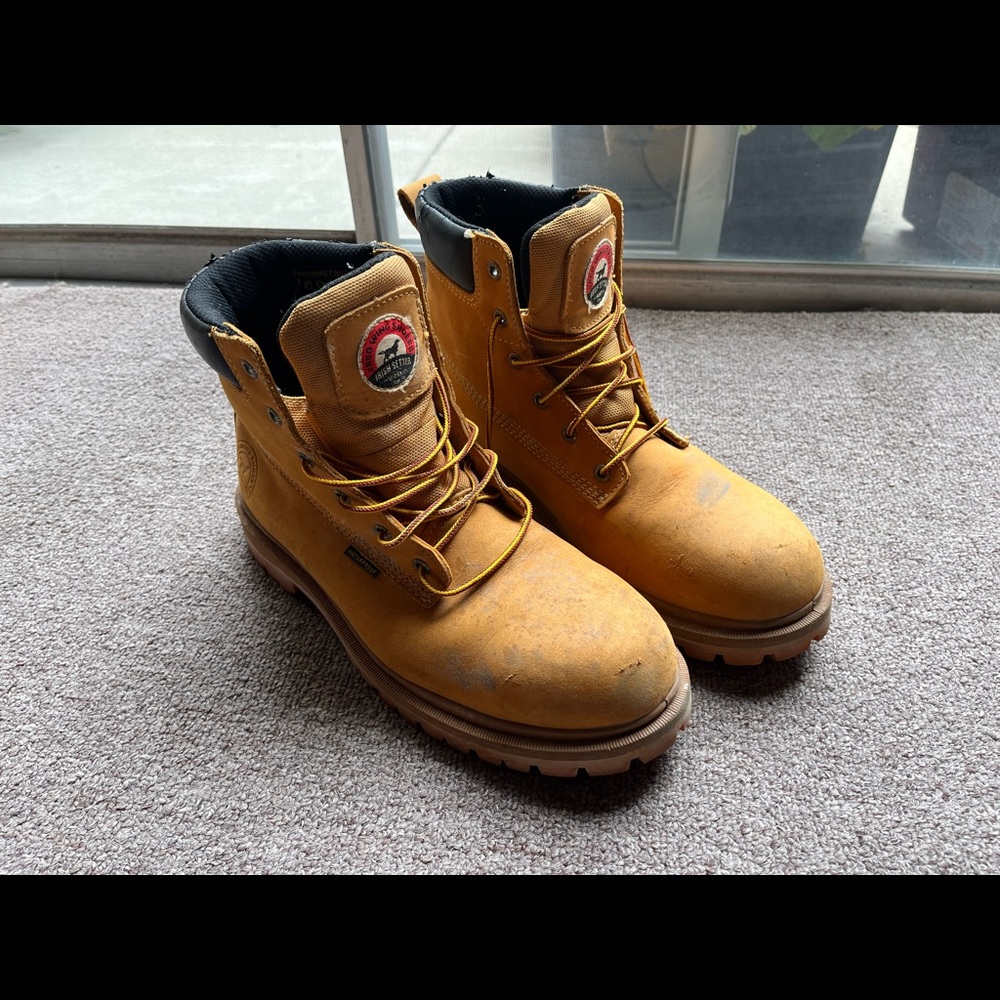 Red Wing Irish Setter work boots